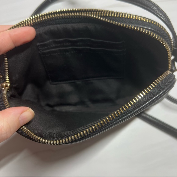 Coach Black Pebble Leather Crossbody Bag - Picture 5 of 10